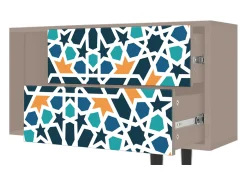 Best Mueble de TV - 170х69х48 cm - T1 - Kaleidoscope, Latte Bege