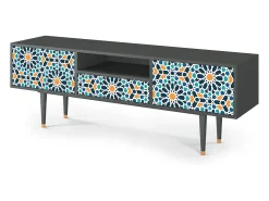 Mueble de TV - 170х59х41 cm - T6 - Kaleidoscope, Antracite^ Móvel De Tv