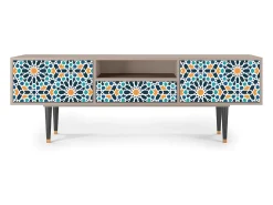 Móvel De Tv* Mueble de TV - 170х59х41 cm - T6 - Kaleidoscope, Latte Bege