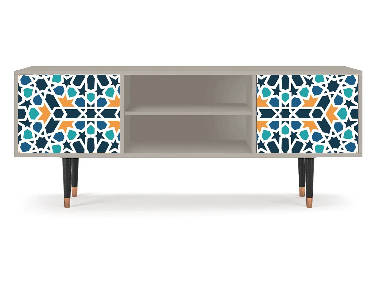 Mueble de TV - 170х69х48 cm - T2 - Kaleidoscope, Areia^ Móvel De Tv