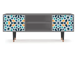 Mueble de TV - 170х69х48 cm - T2 - Kaleidoscope, Cinza^ Móvel De Tv