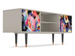 Móvel De Tv* Mueble de TV - 170х69х48 cm - T2 - Kandinsky, Areia Bege