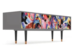 Mueble de TV - 170х59х48 cm - T4 - Kandinsky, Cinza^ Móvel De Tv