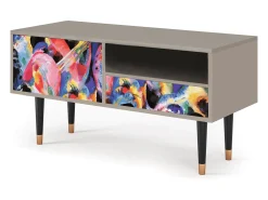 Móvel De Tv| Mueble de TV - 115х59х48 cm - T3 - Kandinsky, Areia Bege