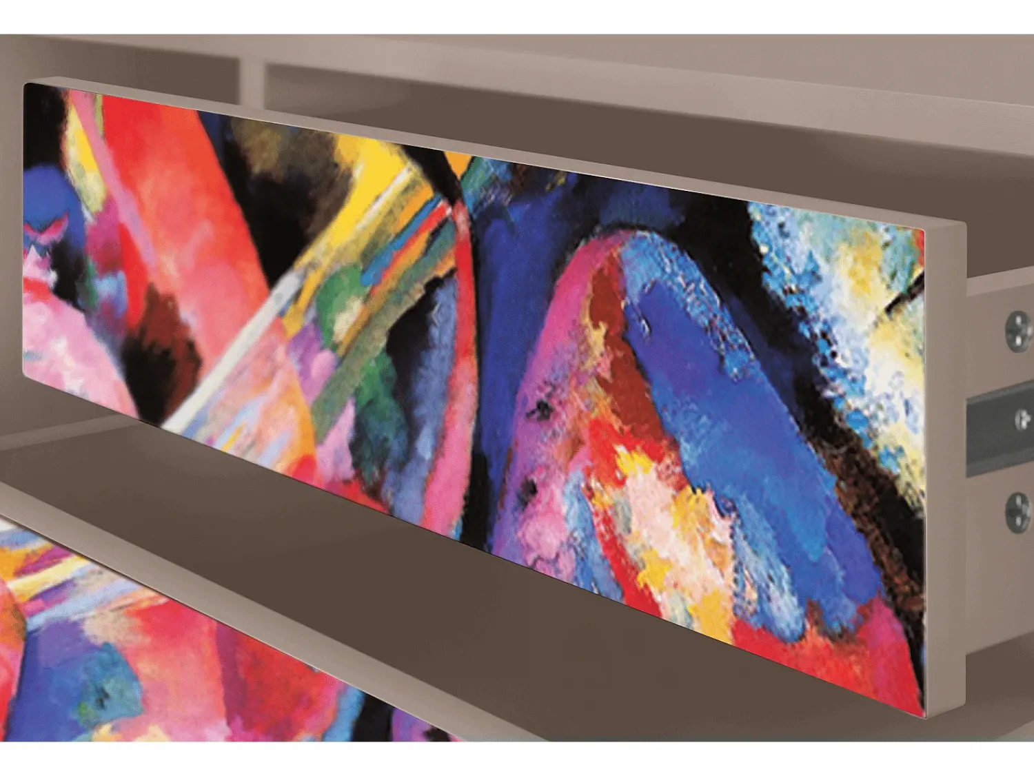 Móvel De Tv| Mueble de TV - 170х59х48 cm - T4 - Kandinsky, Latte Bege