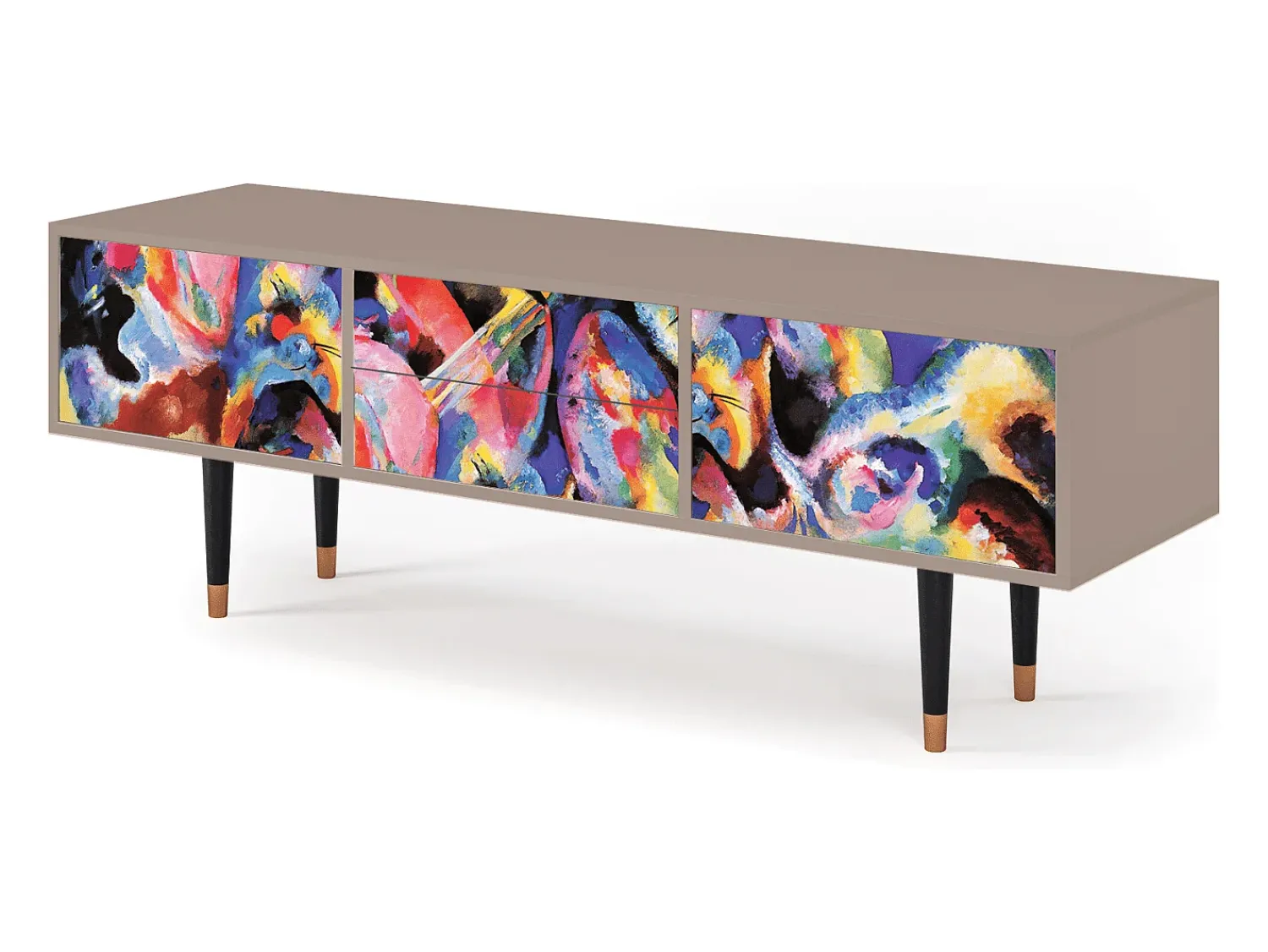 Móvel De Tv| Mueble de TV - 170х59х48 cm - T4 - Kandinsky, Latte Bege