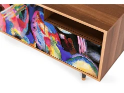 Mueble de TV - 125х56х41 cm - T7 - Kandinsky, Nogueira^ Móvel De Tv
