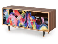 Mueble de TV - 125х56х41 cm - T7 - Kandinsky, Nogueira^ Móvel De Tv
