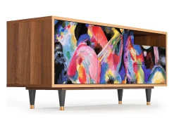 Mueble de TV - 125х56х41 cm - T7 - Kandinsky, Nogueira^ Móvel De Tv