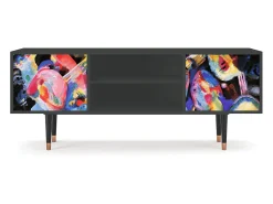 Mueble de TV - 170х69х48 cm - T2 - Kandinsky, Antracite^ Móvel De Tv