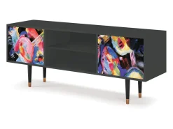 Mueble de TV - 170х69х48 cm - T2 - Kandinsky, Antracite^ Móvel De Tv
