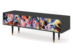Móvel De Tv| Mueble de TV - 170х59х48 cm - T4 - Kandinsky, Antracite Cinza antracite