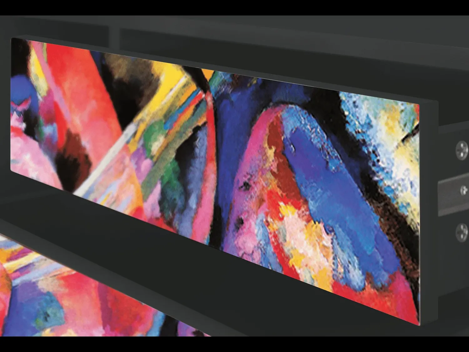 Móvel De Tv| Mueble de TV - 170х59х48 cm - T4 - Kandinsky, Antracite Cinza antracite