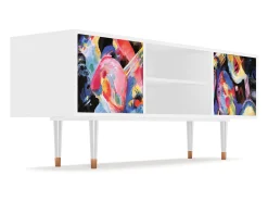 Mueble de TV - 170х69х48 cm - T2 - Kandinsky, Branco Bege