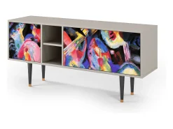 Móvel De Tv* Mueble de TV - 150х69х41 cm - T5 - Kandinsky, Areia Bege