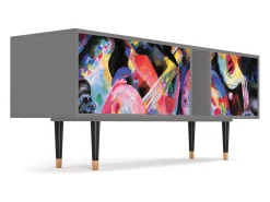 Mueble de TV - 170х69х48 cm - T1 - Kandinsky, Cinza^ Móvel De Tv