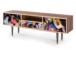 Mueble de TV - 170х59х41 cm - T6 - Kandinsky, Nogueira^ Móvel De Tv