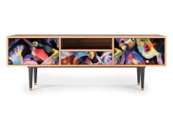 Mueble de TV - 170х59х41 cm - T6 - Kandinsky, Nogueira^ Móvel De Tv