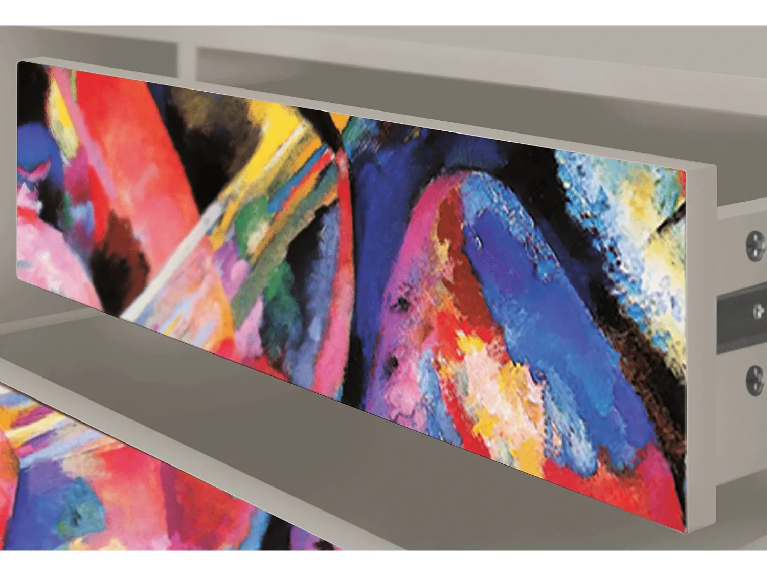 Discount Mueble de TV - 170х59х48 cm - T4 - Kandinsky, Areia Bege