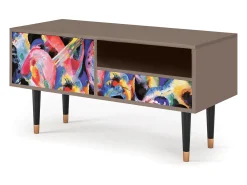 Hot Mueble de TV - 115х59х48 cm - T3 - Kandinsky, Latte Bege
