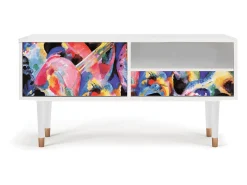 Móvel De Tv* Mueble de TV - 115х59х48 cm - T3 - Kandinsky, Branco Bege