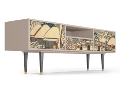 Hot Mueble de TV - 170х59х41 cm - T6 - Katabira River, Latte Bege