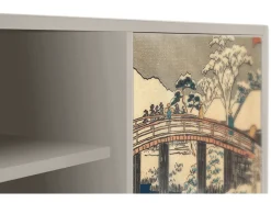 Móvel De Tv* Mueble de TV - 170х69х48 cm - T2 - Katabira River, Areia Bege