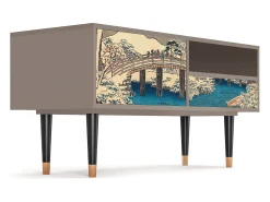 Mueble de TV - 115х59х48 cm - T3 - Katabira River, Latte^ Móvel De Tv