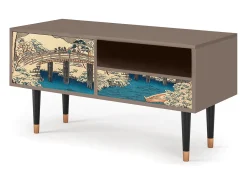 Mueble de TV - 115х59х48 cm - T3 - Katabira River, Latte^ Móvel De Tv