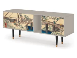 Mueble de TV - 170х69х48 cm - T1 - Katabira River, Areia^ Móvel De Tv