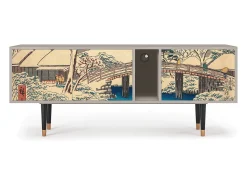 Mueble de TV - 170х69х48 cm - T1 - Katabira River, Areia^ Móvel De Tv