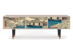 Mueble de TV - 170х59х48 cm - T4 - Katabira River, Latte^ Móvel De Tv