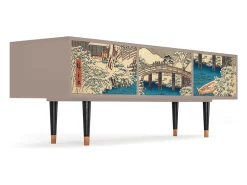 Mueble de TV - 170х59х48 cm - T4 - Katabira River, Latte^ Móvel De Tv