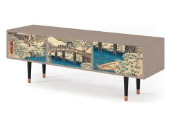 Mueble de TV - 170х59х48 cm - T4 - Katabira River, Latte^ Móvel De Tv