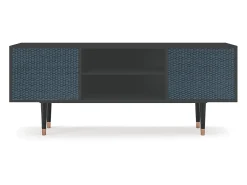 Hot Mueble de TV - 170х69х48 cm - T2 - Knitted Pattern, Antracite Cinza antracite