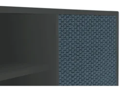Hot Mueble de TV - 170х69х48 cm - T2 - Knitted Pattern, Antracite Cinza antracite