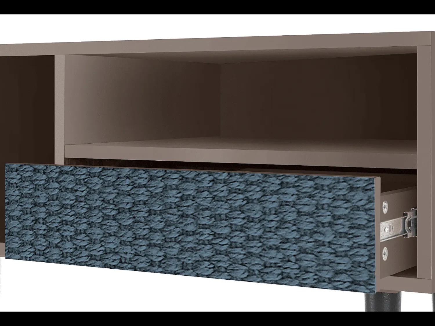 Mueble de TV - 115х59х48 cm - T3 - Knitted Pattern, Latte^ Móvel De Tv