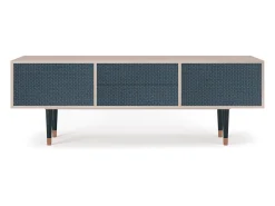 Best Mueble de TV - 170х59х48 cm - T4 - Knitted Pattern, Latte Bege