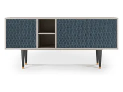 Online Mueble de TV - 150х69х41 cm - T5 - Knitted Pattern, Areia Bege