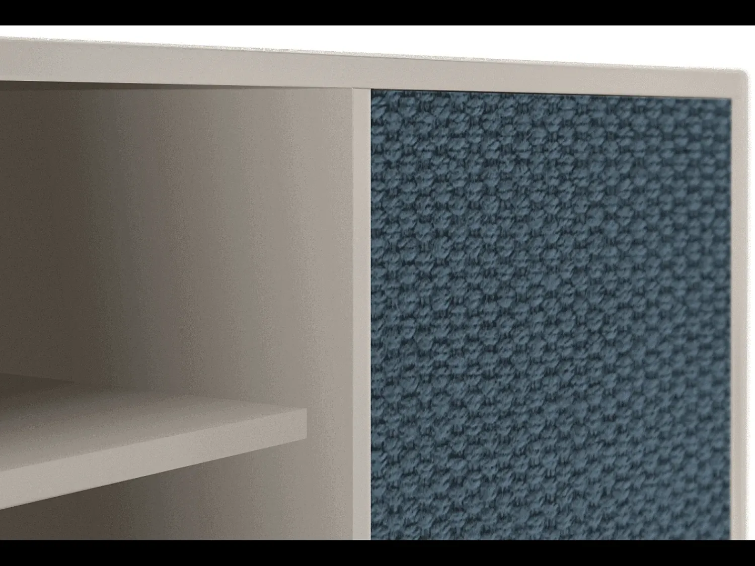 Discount Mueble de TV - 170х69х48 cm - T2 - Knitted Pattern, Areia Bege