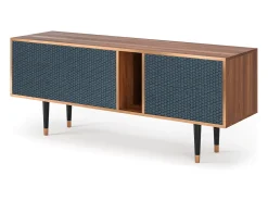 Clearance Mueble de TV - 170х69х48 cm - T1 - Knitted Pattern, Nogueira Castanho
