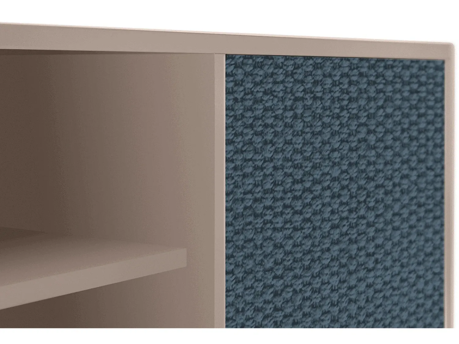 Clearance Mueble de TV - 170х69х48 cm - T2 - Knitted Pattern, Latte Bege
