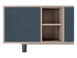 Mueble de TV - 150х69х41 cm - T5 - Knitted Pattern, Latte^ Móvel De Tv