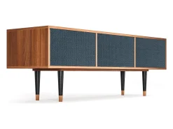 Mueble de TV - 170х59х48 cm - T4 - Knitted Pattern, Nogueira^ Móvel De Tv