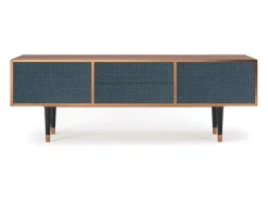 Mueble de TV - 170х59х48 cm - T4 - Knitted Pattern, Nogueira^ Móvel De Tv