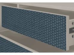 Móvel De Tv| Mueble de TV - 170х59х48 cm - T4 - Knitted Pattern, Areia Bege