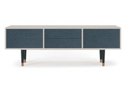 Móvel De Tv| Mueble de TV - 170х59х48 cm - T4 - Knitted Pattern, Areia Bege