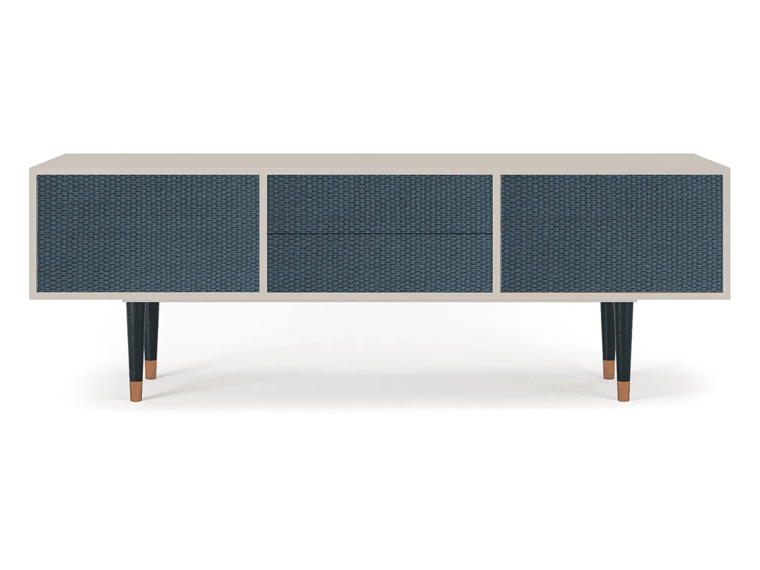 Móvel De Tv| Mueble de TV - 170х59х48 cm - T4 - Knitted Pattern, Areia Bege