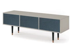 Móvel De Tv| Mueble de TV - 170х59х48 cm - T4 - Knitted Pattern, Areia Bege