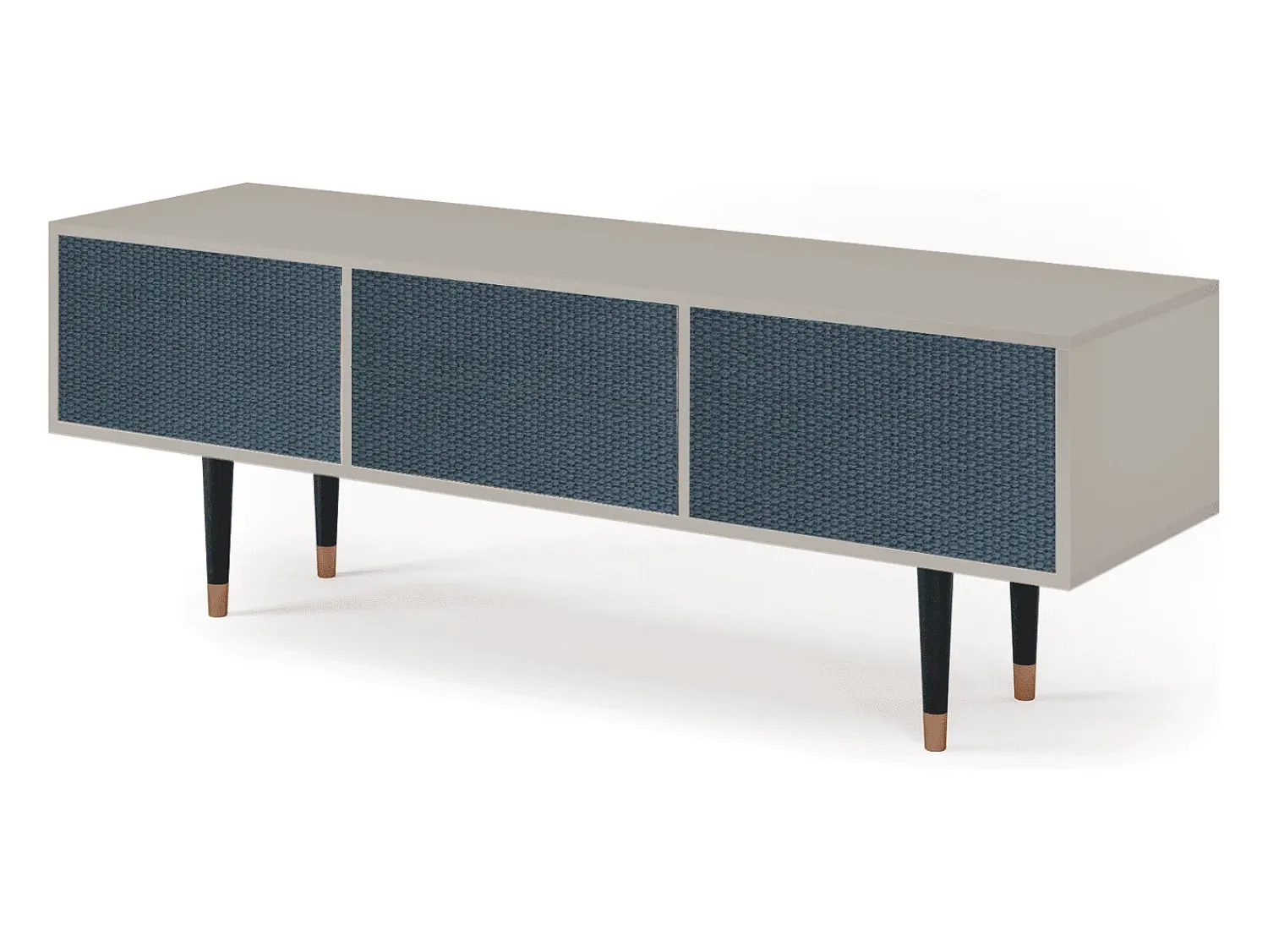 Móvel De Tv| Mueble de TV - 170х59х48 cm - T4 - Knitted Pattern, Areia Bege